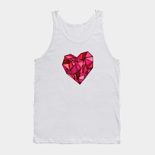 Geometric Heart Tank Top